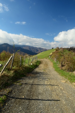 mountain roadの写真素材