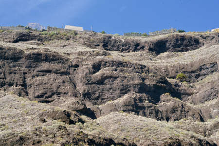 La Palma Rocks of Roque de Los Muchachosの写真素材