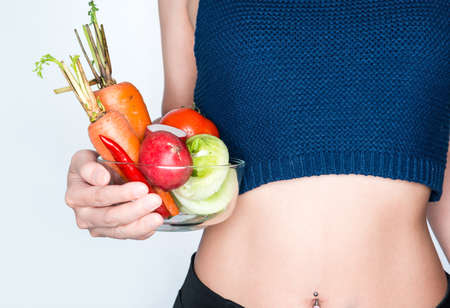 Benefits of colorful vegetables For good healthの写真素材