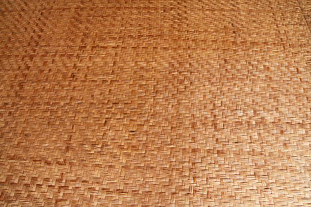 Old woven rattan background, woven rattanの写真素材
