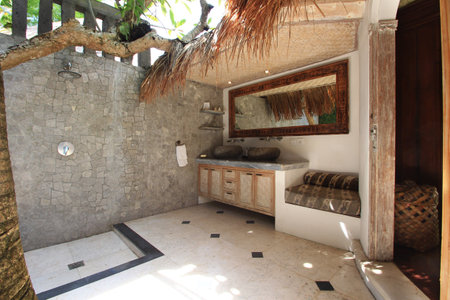 Beauty villa in baliのeditorial素材