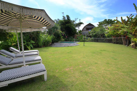 Beauty villa in baliのeditorial素材