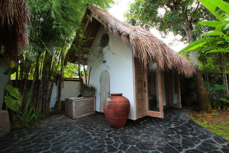 Beauty villa in baliのeditorial素材