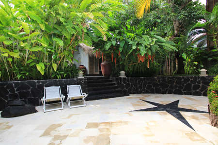 Beauty villa in baliのeditorial素材