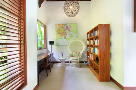 Villa in Bali with design modern contemporaryのeditorial素材