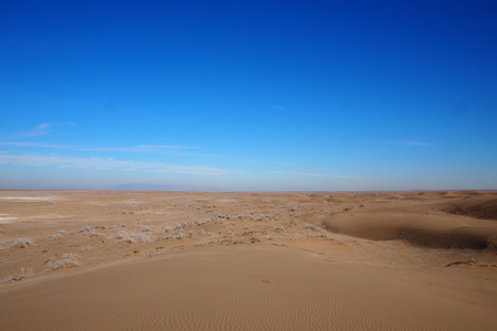 Desert Kavir in Iranの写真素材
