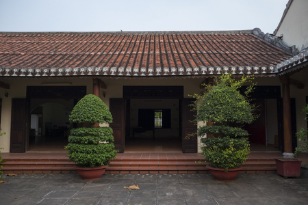 HOI AN, VIETNAM Templeの写真素材