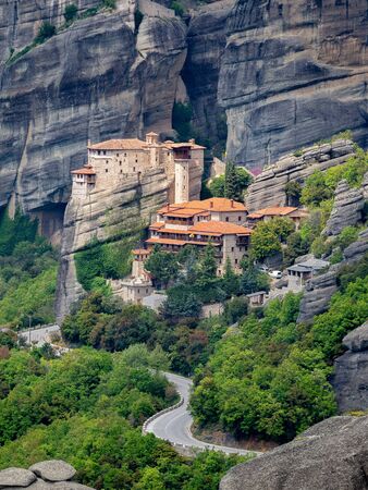 monastery of Meteora, Greeceの写真素材