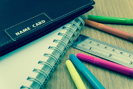 Work space desktopの写真素材