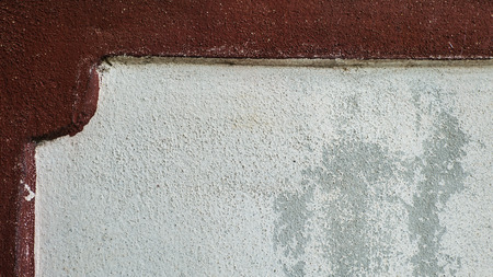 Dark red edge cement wall texture background.