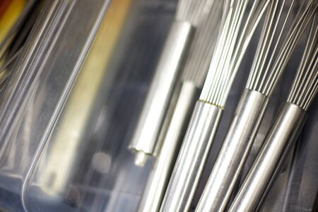 Collection of food whisks,の写真素材
