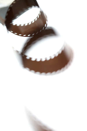 Abstract of photographic film on a light boxの写真素材