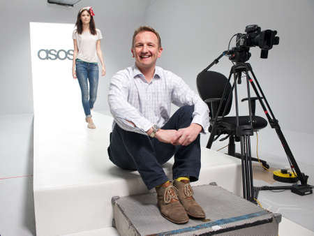 Nick Beighton ASOS CEO leaves online fashion companyのeditorial素材