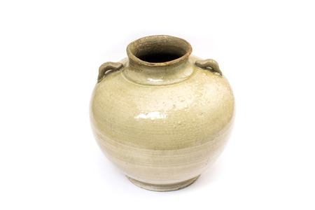 An old earthenware jarのeditorial素材
