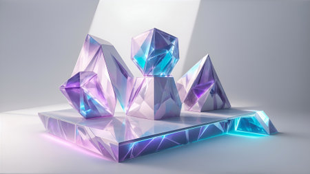 Flexible podium and product display stand, designed to showcase customer's products and text, providing a platform for both merchandise and messaging.の素材