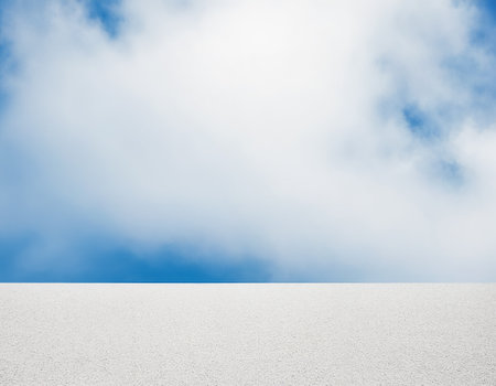 Minimalist stylized abstract nature inspired background with empty space for custom message or product display.の素材