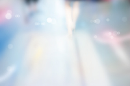 Abstract background street walk pastel and blur conceptの写真素材