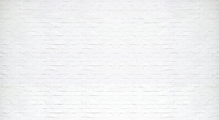 Modern white brick wall texture for backgroundの写真素材