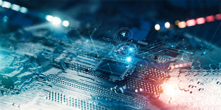 Science of plant research, Chromosome and genetic, Development of rice varieties, Plant biology research, Scientist researching and experiments genetic of rice with record data in the fields.の写真素材