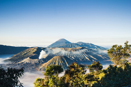 Landscape of Mount Bromo Indonesia