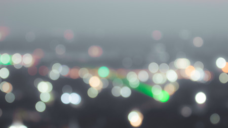bokeh background from lightsの写真素材