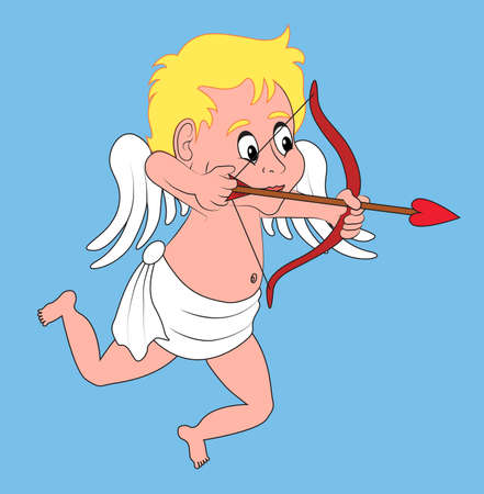 angel of love with great detailsのイラスト素材