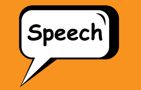 speech bubbles design elements. editable text. vector illustrationのイラスト素材