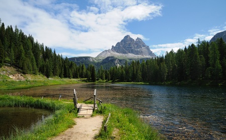Dolomite alps inTyrol, Italyの写真素材