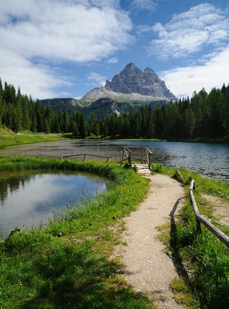 Dolomite alps inTyrol, Italyの写真素材