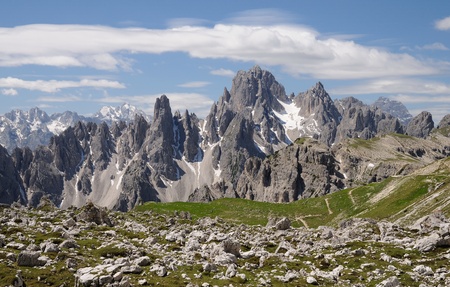 Dolomite alps inTyrol, Italyの写真素材