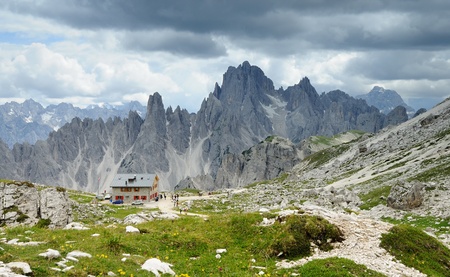Dolomite alps inTyrol, Italyの写真素材