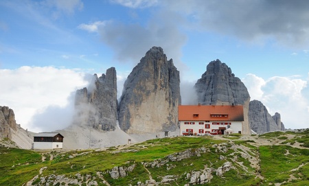 Dolomite alps inTyrol, Italyの写真素材