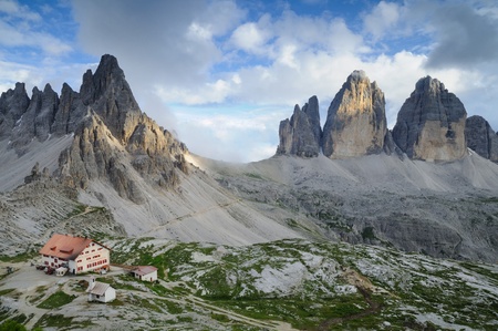 Dolomite alps inTyrol, Italyの写真素材