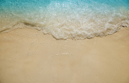 beach on Saona Island in the Caribbean sea, Dominican Republicの写真素材