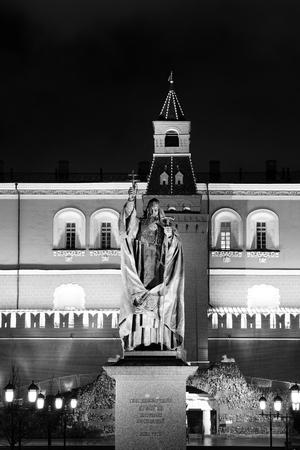 The second Patriarch Hermogenes, Patriarch of Moscow and all Russia, the Church known public figure of the era of the time of Troubles. Canonized By The Russian Orthodox Churchの写真素材