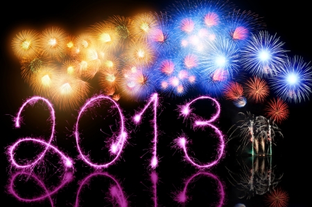 Fireworks New Year 2013 の写真素材