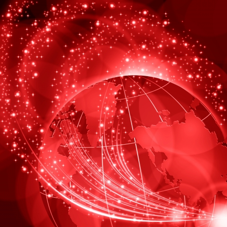 Global business concept の写真素材