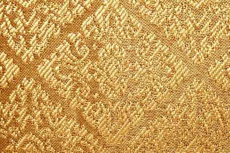 Golden fabric as background