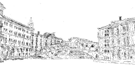 Venice - Sketchのイラスト素材