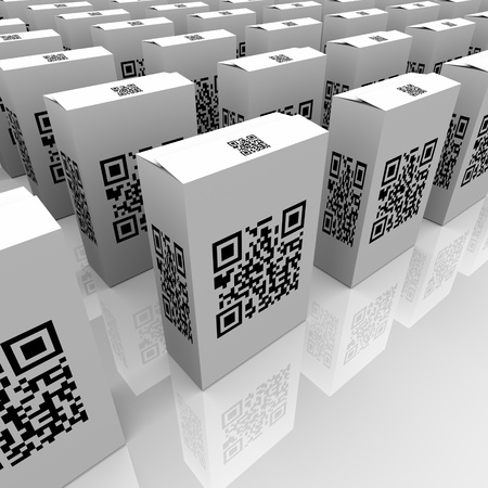 Many product boxes feature QR codes for scanning with a smart phone or other device, useful for...