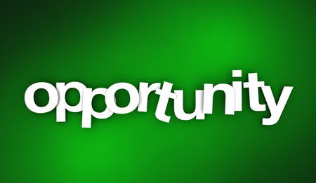 Opportunity Chance Your Moment to Perform Job Succeed Win 3d Illustrationの写真素材