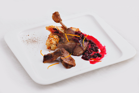 Dish of poultryの写真素材