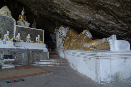 myanmar pha an burma asiaのeditorial素材