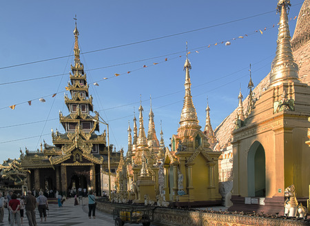 Asia Myanmar Yangonのeditorial素材