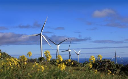 wind turbineの写真素材