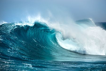 Ocean waveの写真素材