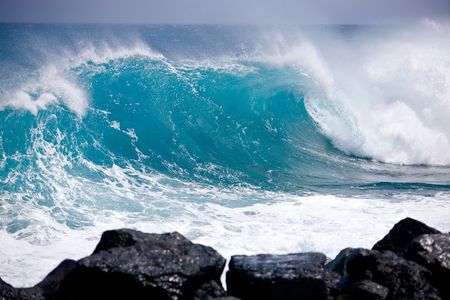 Ocean waveの写真素材