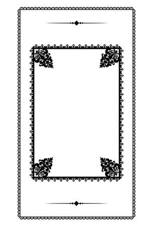 ornament, patterns for the decoration of the book coverのイラスト素材
