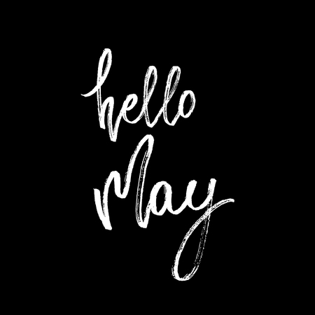 hand drawn seasonal letteringのイラスト素材