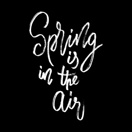 hand drawn seasonal letteringのイラスト素材